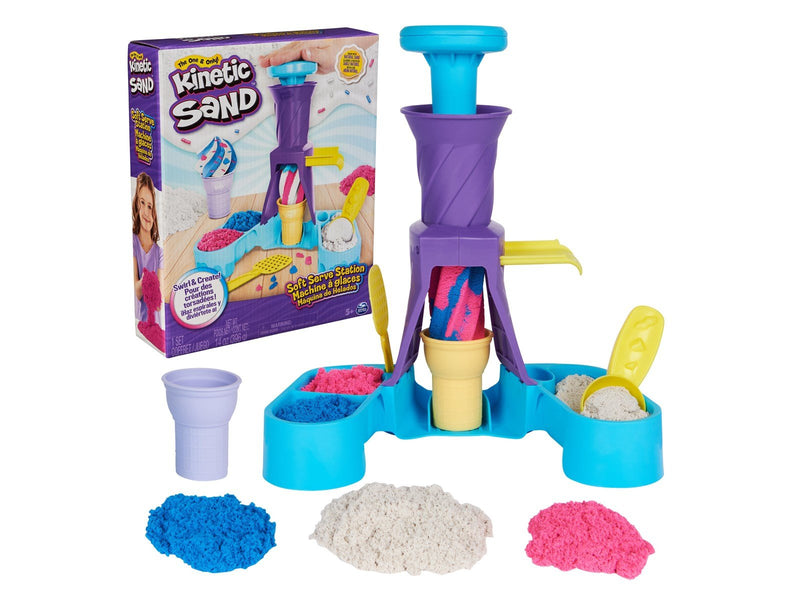 Kinetic Sand Soft Serve Station
