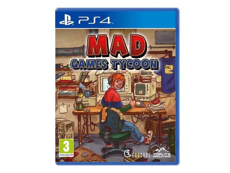 Mad Games Tycoon - Sony PlayStation 4 - Strategie - PEGI 3
