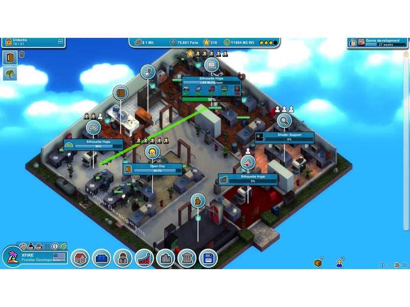 Mad Games Tycoon - Sony PlayStation 4 - Strategie - PEGI 3