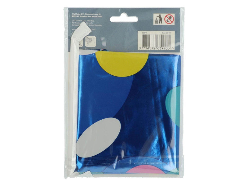 Folat BV Standing Foil Balloon Colorful Dots Number 0 - 72cm