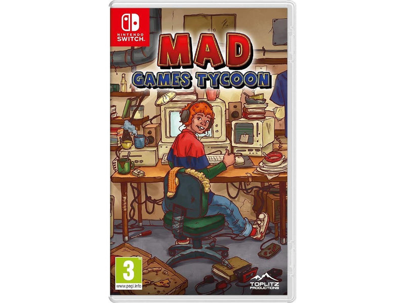 Mad Games Tycoon - Nintendo Switch - Strategie - PEGI 3