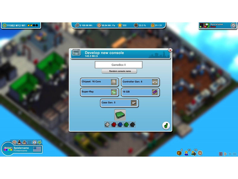 Mad Games Tycoon - Nintendo Switch - Strategie - PEGI 3
