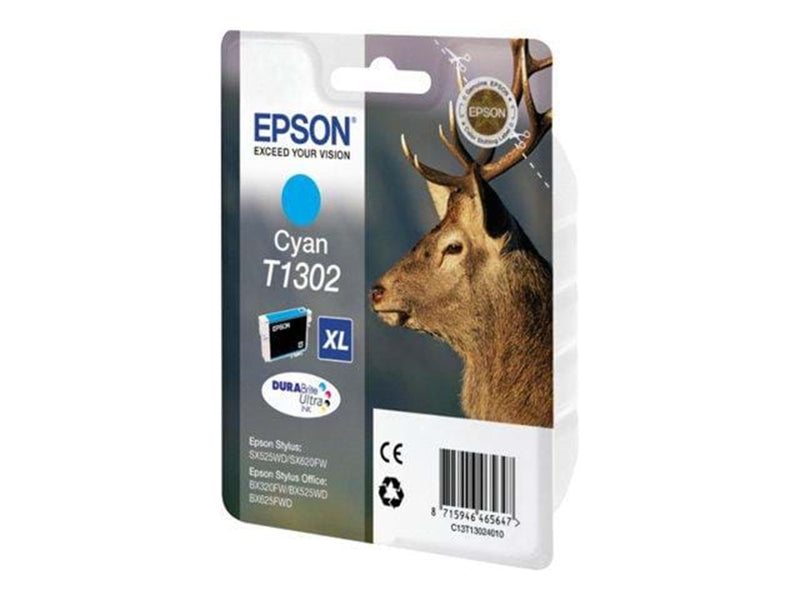 Epson T1302XL Ink Cartridge - Tintenpatrone Cyan