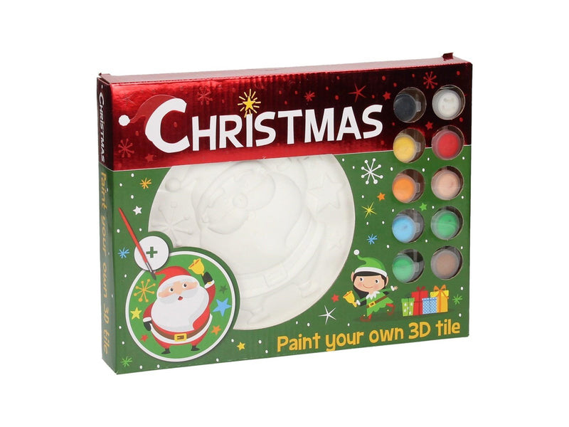 Wins Holland Paint your own Christmas 3D tile
