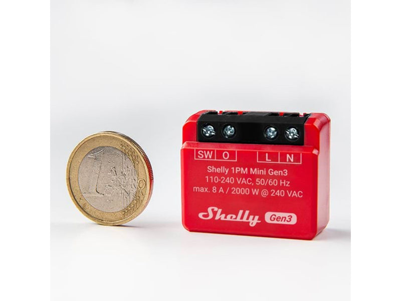 Shelly 1PM Mini (GEN 3) 230VAC