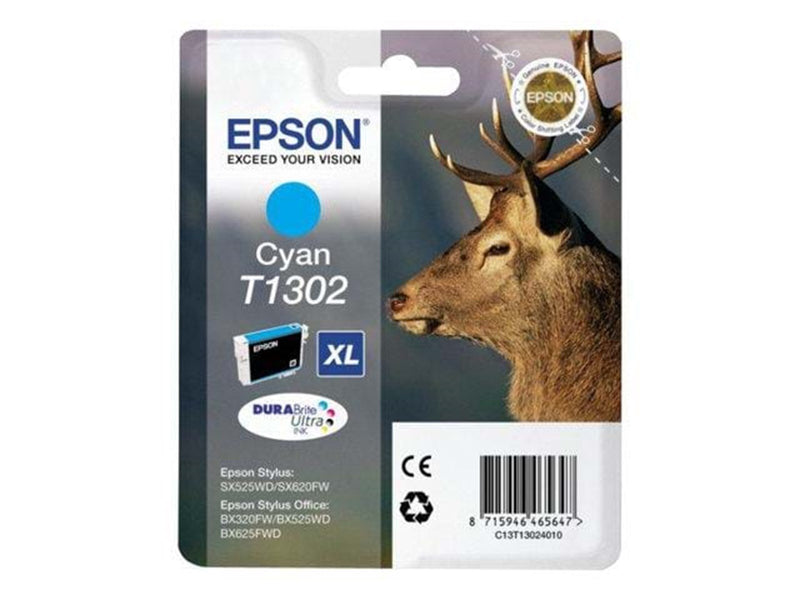 Epson T1302XL Ink Cartridge - Tintenpatrone Cyan