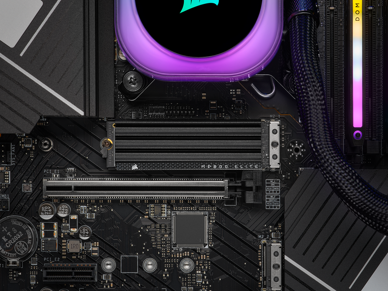 Corsair MP600 ELITE SSD - 1TB - Mit Kühlkörper - M.2 2280 - PCIe 4.0