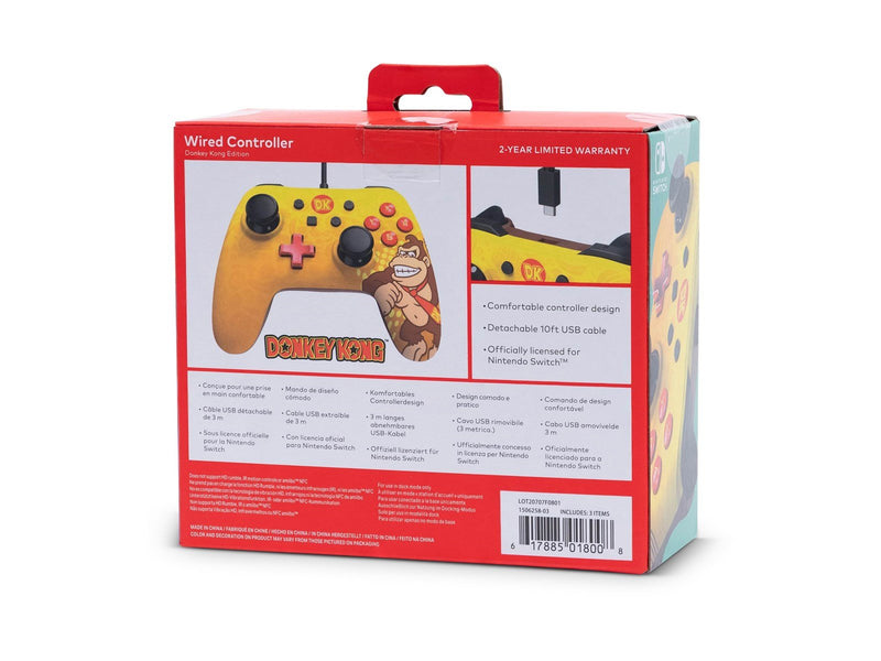 PowerA Kabelgebundener Controller für Nintendo Switch - Donkey Kong - Controller