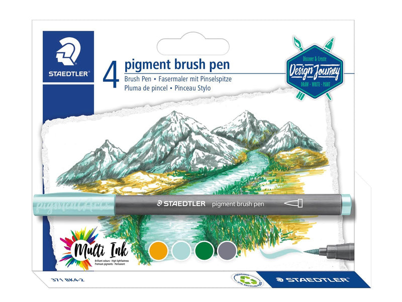 Staedtler Brush Pens "Lake Colours" 4 pcs