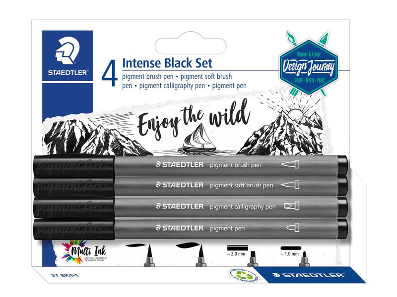 Staedtler Intense Black Set 4 pcs