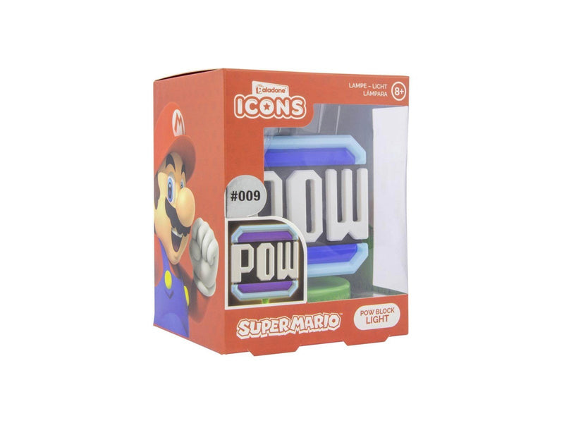 Paladone - Super Mario Pow Block Light - Lampe