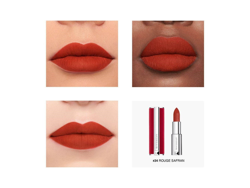 Givenchy Le Rouge Deep Velvet Lipstick 34 Rouge Safran
