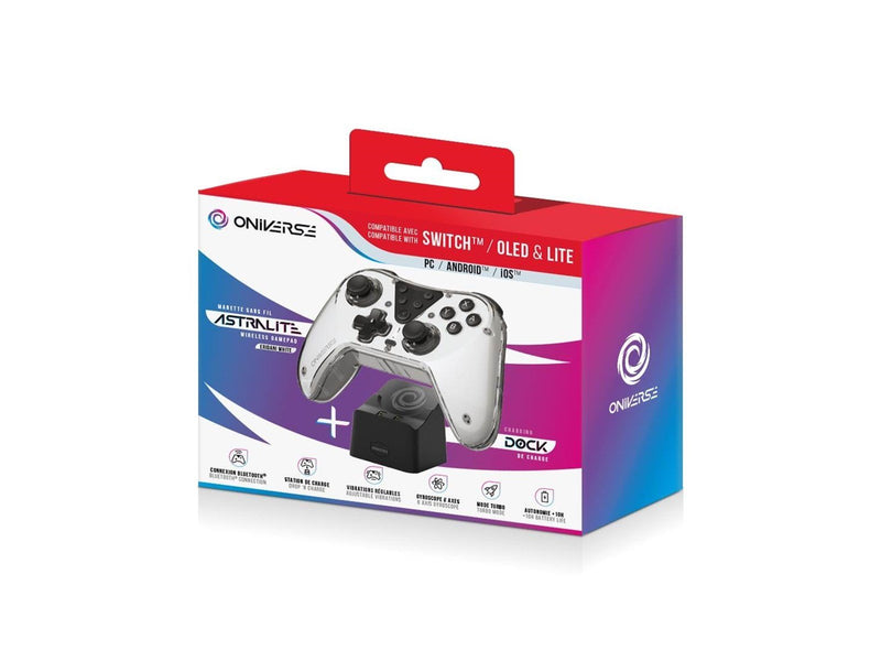Oniverse Astralite + Charging Station - Smoked White - Wireless Controller - Android