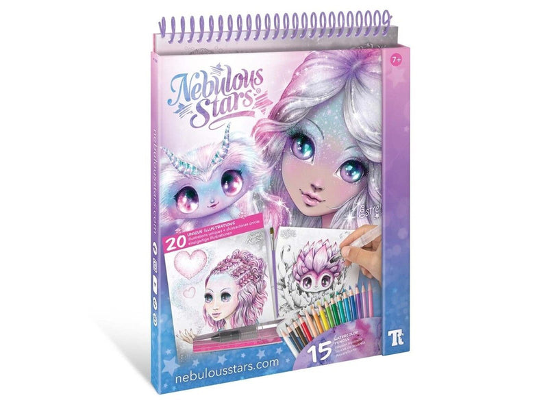 Nebulous Stars Nebulous Star Watercoloring Book Set