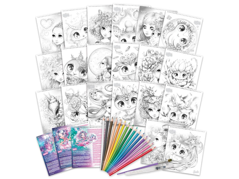 Nebulous Stars Nebulous Star Watercoloring Book Set