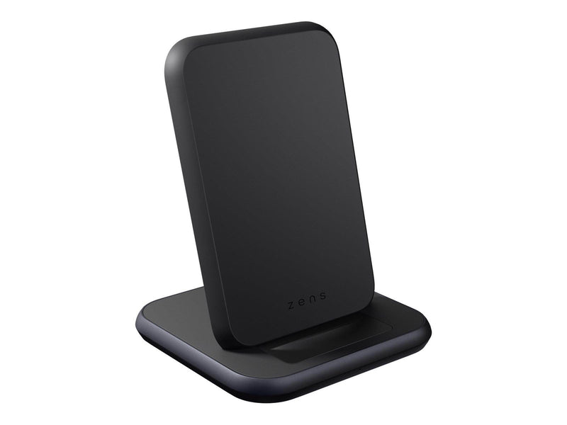 ZENS Aluminium Series wireless charging stand - + AC power adapter - USB - 10 Watt