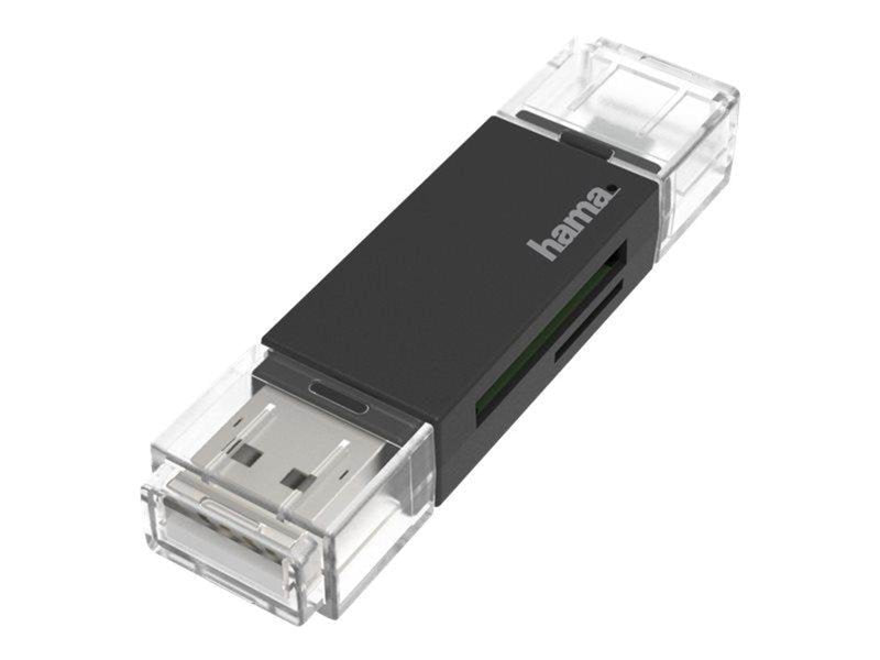 Hama card reader - micro USB 2.0 / USB 2.0