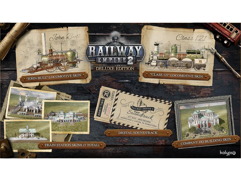 Railway Empire 2 (Deluxe Edition) - Microsoft Xbox One - Simulator - PEGI 12