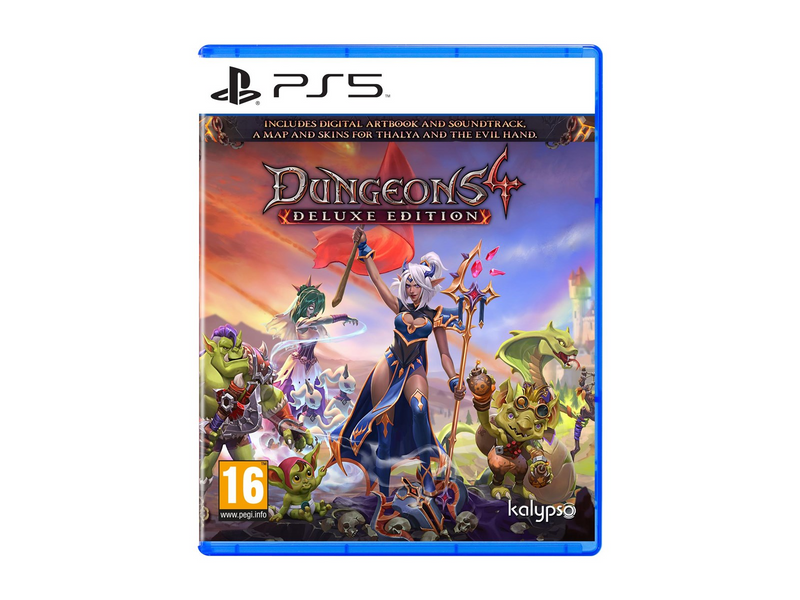 Dungeons 4 (Deluxe Edition) - Sony PlayStation 5 - Real Time Strategy - PEGI 16