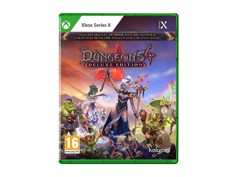 Dungeons 4 (Deluxe Edition) - Microsoft Xbox Series X - Real Time Strategy - PEGI 16