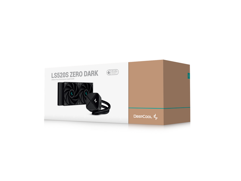 DeepCool LS520S ZERO DARK - CPU-Wasserkühlung - Max 33 dBA