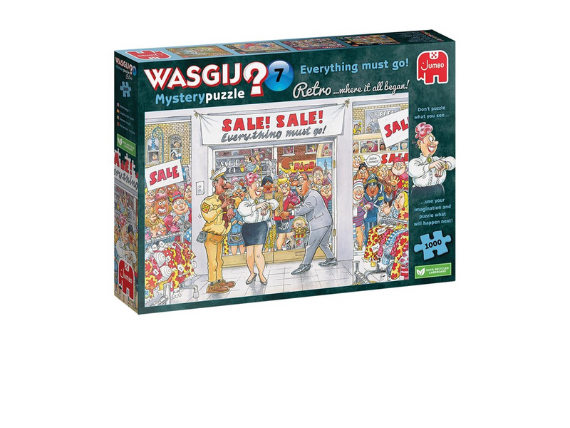 Wasgij Retro Mystery Puzzle 7 Everything must go! (1000)
