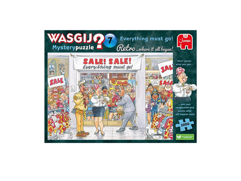 Wasgij Retro Mystery Puzzle 7 Everything must go! (1000)