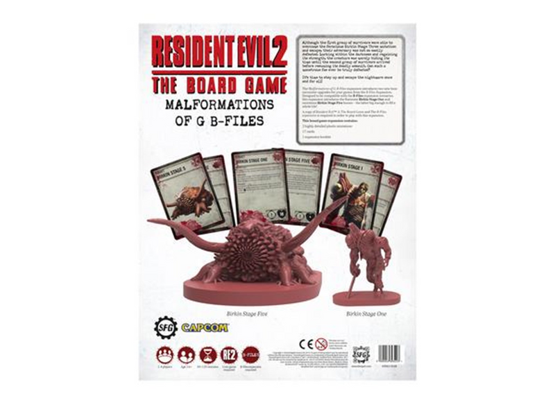 Steamforged Resident Evil 2: The Board Game - Malformations of G B-Files Expansion (English)