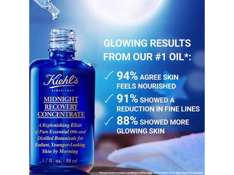 Kiehl's Midnight Recovery Concentrate Moisturizing Face Oil 15 ml