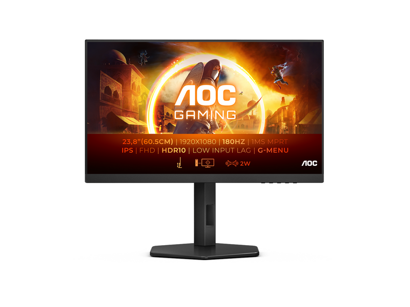 24" AOC 24G4X - 1920x1080 (FHD) - 180Hz - IPS