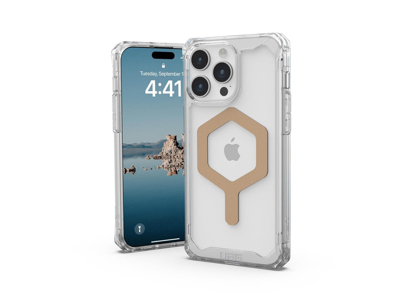 UAG Plyo MagSafe - ice/gold - iPhone 15 Pro Max