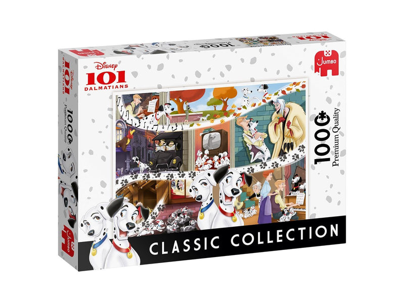 Jumbo Puzzle - Disney Classic Collection: 101 Dalmatians (1000 pcs)