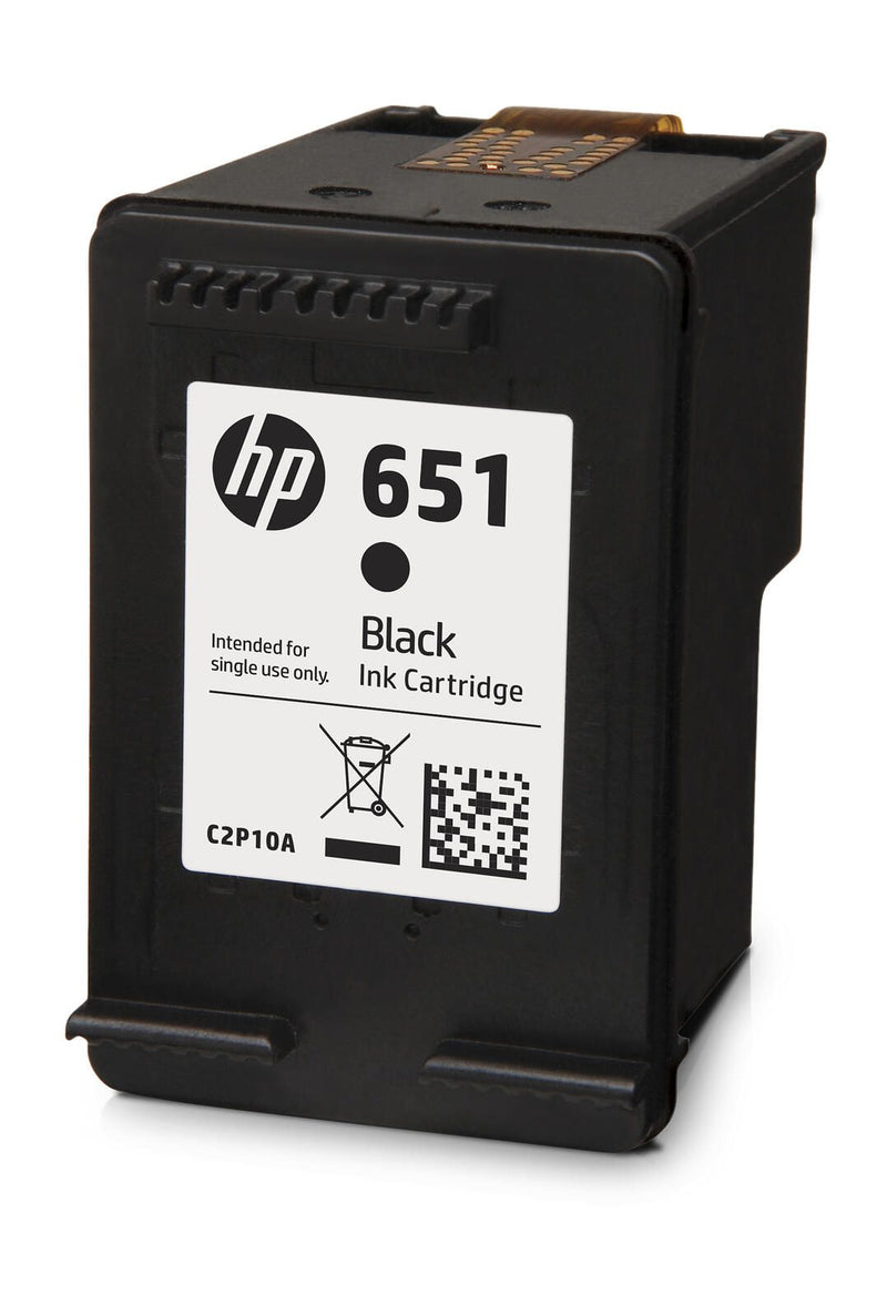 HP Original 651 Druckerpatrone - schwarz (C2P10AE#BHK)