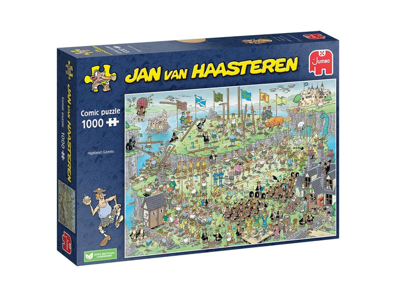 Jumbo Puzzle Jan van Haasteren Highland Games (1000 pcs)