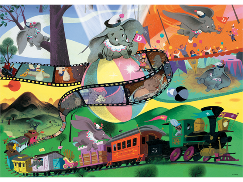 Jumbo Puzzle - Disney: Classic Collection Dumbo (1000 pcs)