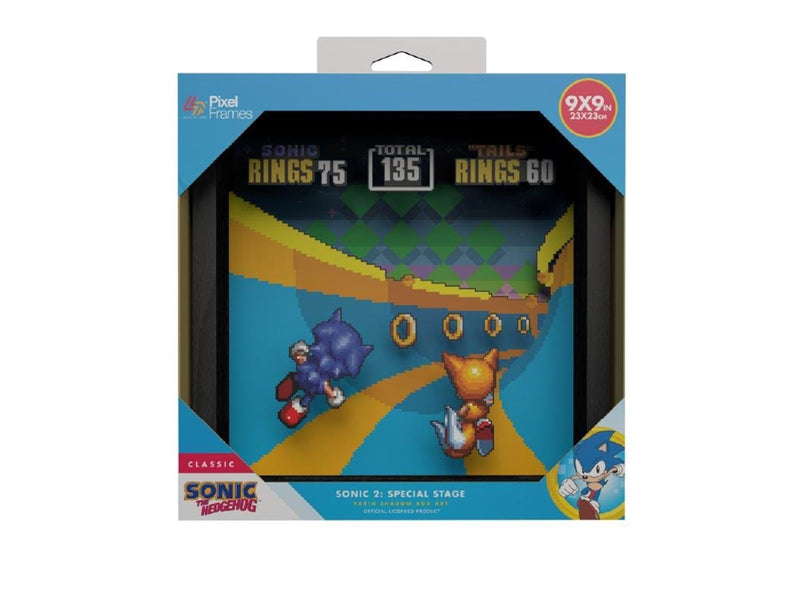 Pixel Frames - Sonic the Hedgehog 2: Special Stage - Bild