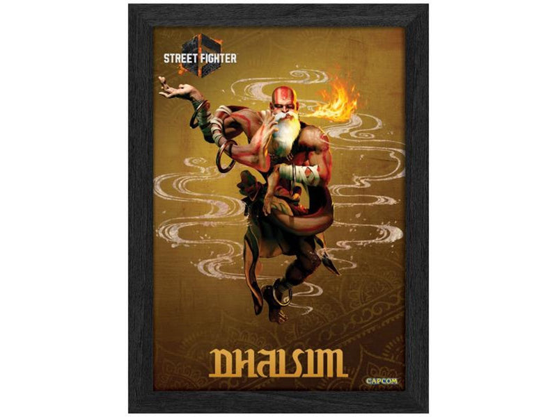 Pixel Frames - PLAX Street Fighter 6: Dhalsim - Bild