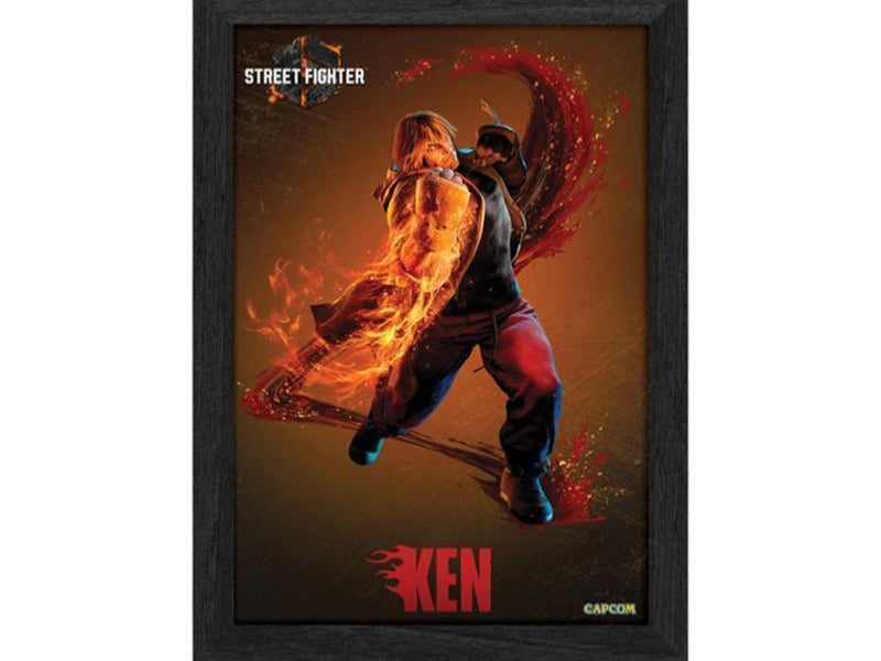Pixel Frames - PLAX Street Fighter 6: Ken - Bild