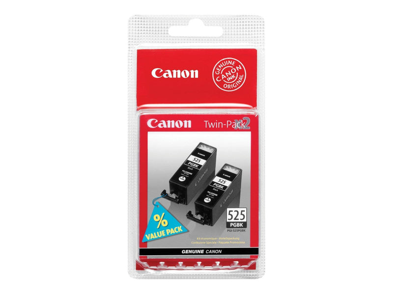 Canon PGI-525PGBK / 4529B017 Black Twin Pack - Tintenpatrone Schwarz