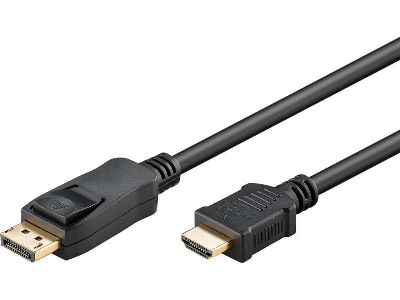Pro DisplayPort 1.2 - HDMI 2.0 - Display Kabel - 5m - Schwarz