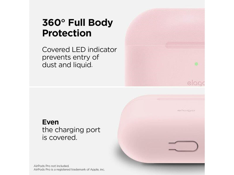 Elago Airpod Pro Protective Silicon Case Pink