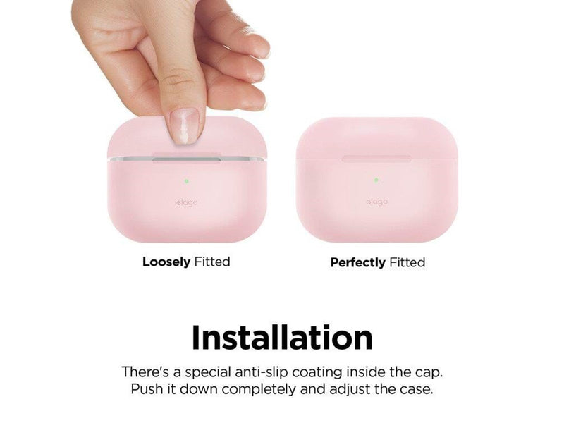 Elago Airpod Pro Protective Silicon Case Pink