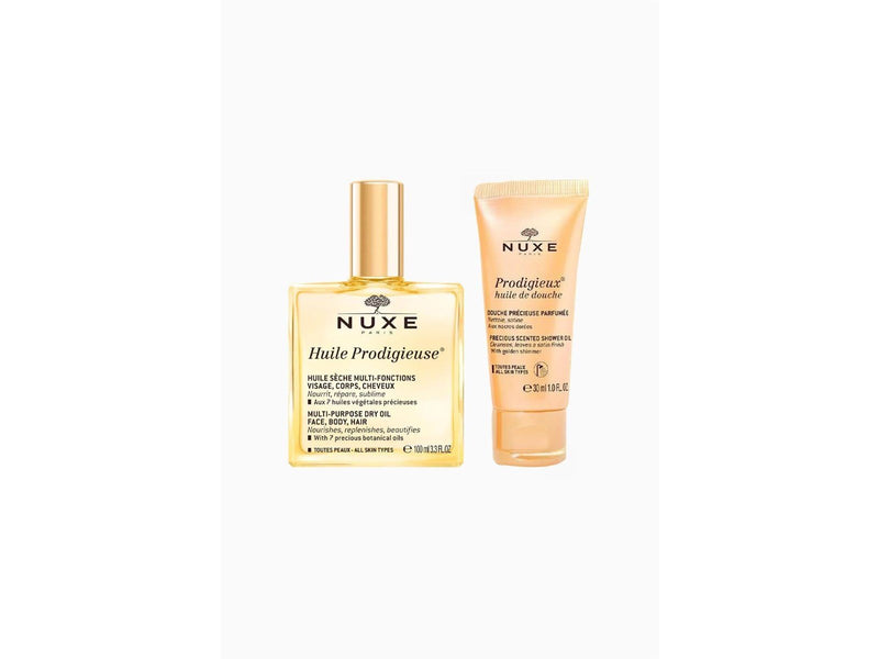 Nuxe Prodigieuse Multi-Purpose Dry Oil + Prodigieux Shower Oil Gift Set