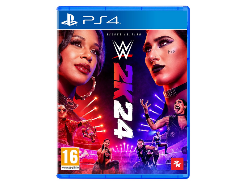 WWE 2K24 (Deluxe Edition) - Sony PlayStation 4 - Fighting - PEGI 16