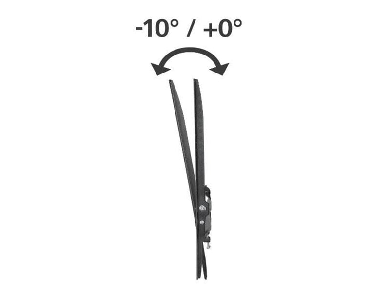 Hama Wall Bracket Tilt VESA up to 400x400 65" Black