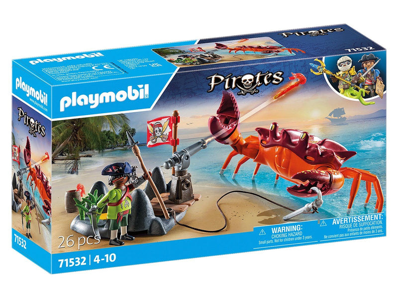Playmobil Pirates - Kampf gegen die Riesenkrabbe