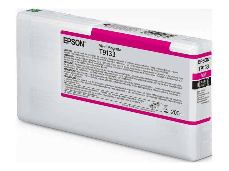 Epson T9133 - vivid magenta - original - ink cartridge - Tintenpatrone Lebendes Rot