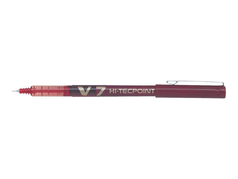 Pilot Pen Pilot Hi-Tecpoint V7 - rollerball pen - red