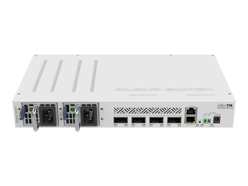 MikroTik CRS504-4XQ-IN 4-Port 100G QSFP28 Switch