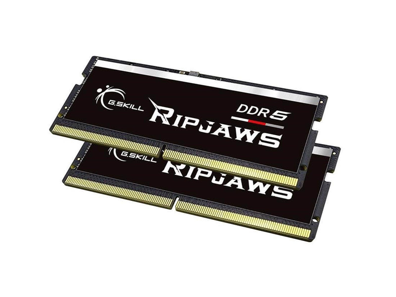 G.Skill Ripjaws SODIMM DDR5-5600 - 64GB - CL46 - Dual Channel (2 pcs) - Intel XMP - Schwarz